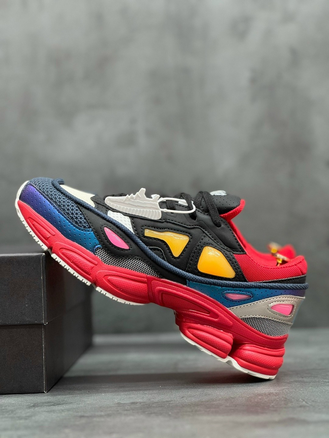 adidas raf simons ozweego 2,adidas raf simons ozweego,adidas x raf simons ozweego 2,кроссовки adidas x raf simons ozweego 2 "black red & pearl grey",кроссовки adidas ozweego 2 x raf simons