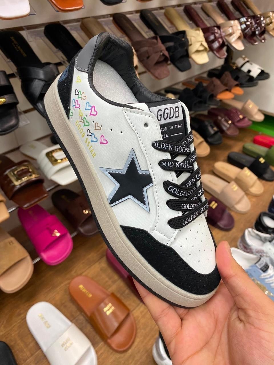 кеды ball star golden goose белый,кроссовки golden goose ball star,кроссовки,кроссовки golden goose,кожаные низкие кеды ball star 10283 golden goose черный