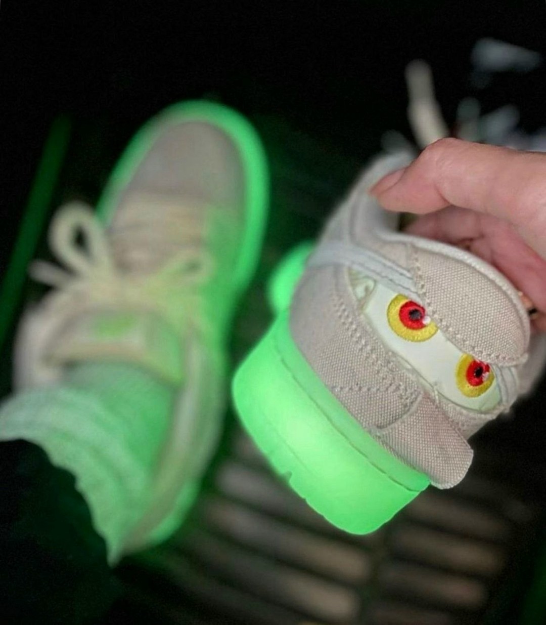 кроссовки nike sb dunk low mummy,nike sb dunk low 'mummy',кроссовки nike sb dunk low mummy (неон),кроссовки светящиеся,кроссовки мужские nike sb dunk low mummy