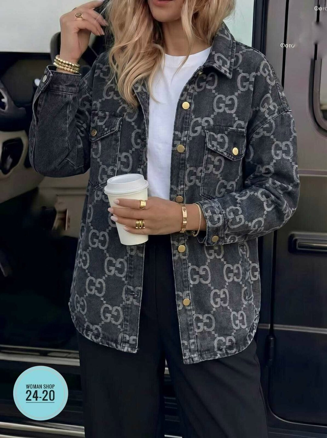 джинсовая куртка,джинсовая куртка gucci,джинсовая куртка с принтом gucci,рубашки для женщин,женские джинсовые куртки