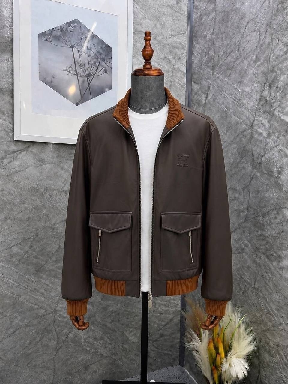 куртка hermes,куртка бомбер,кожаная куртка,куртка,куртка демисезонная