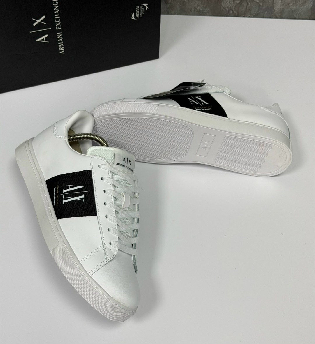 кеды кожаные philipp plein белый usc0657/0102,кожаные кроссовки philipp plein белый,,armani exchange кеды,кеды мужские armani exchange