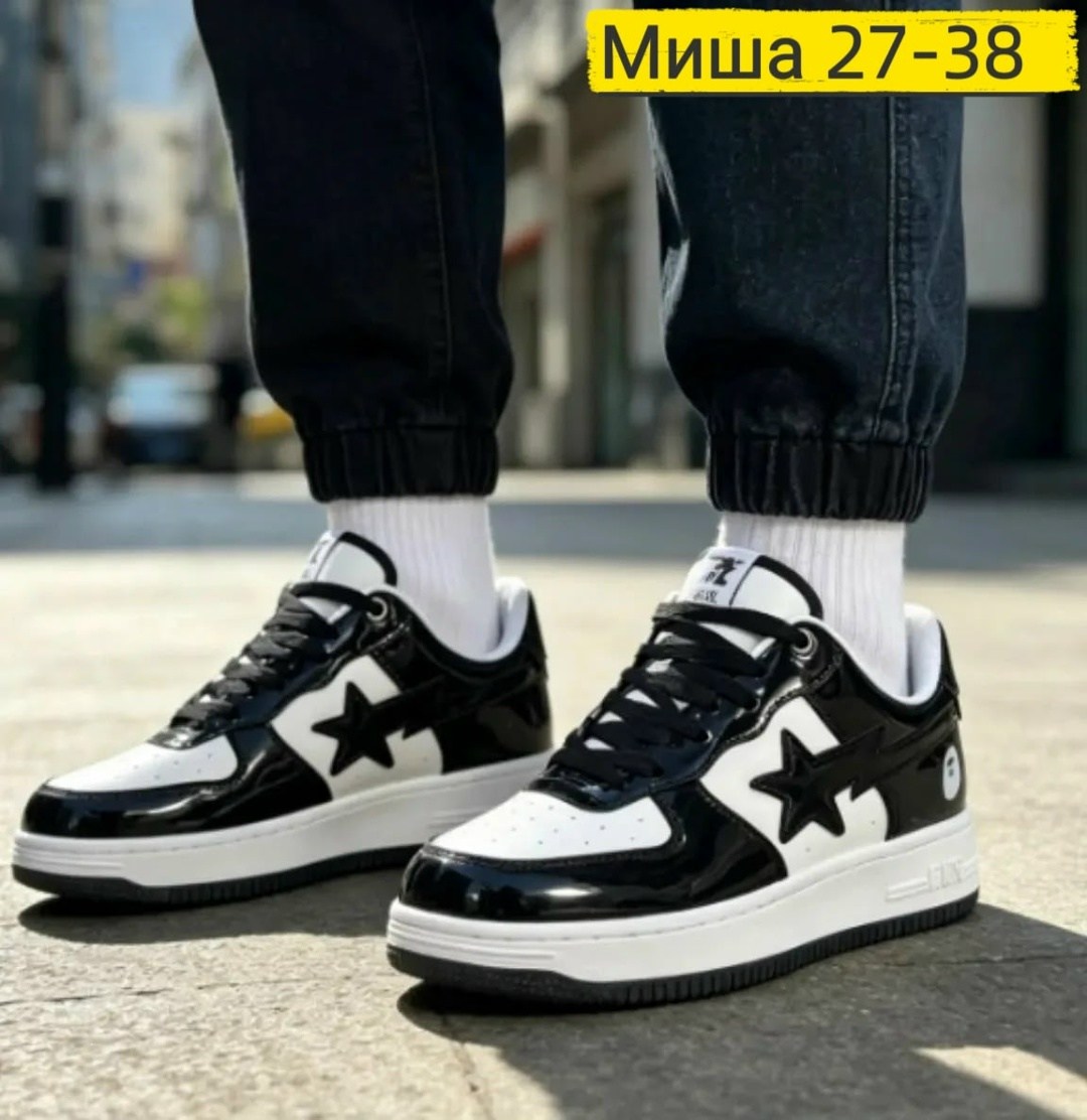 кроссовки bape sta force 1 low,кроссовки bape sta,кроссовки bape,кроссовки bape sta force 1 low цвет белый,кроссовки