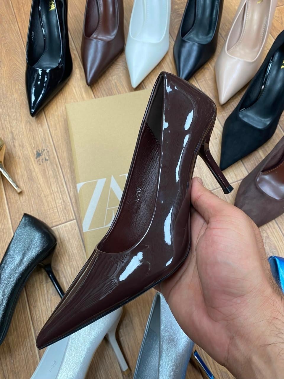 голубые туфли zara,,туфли лодочка,туфли лодочки на каблуках,туфли для женщин