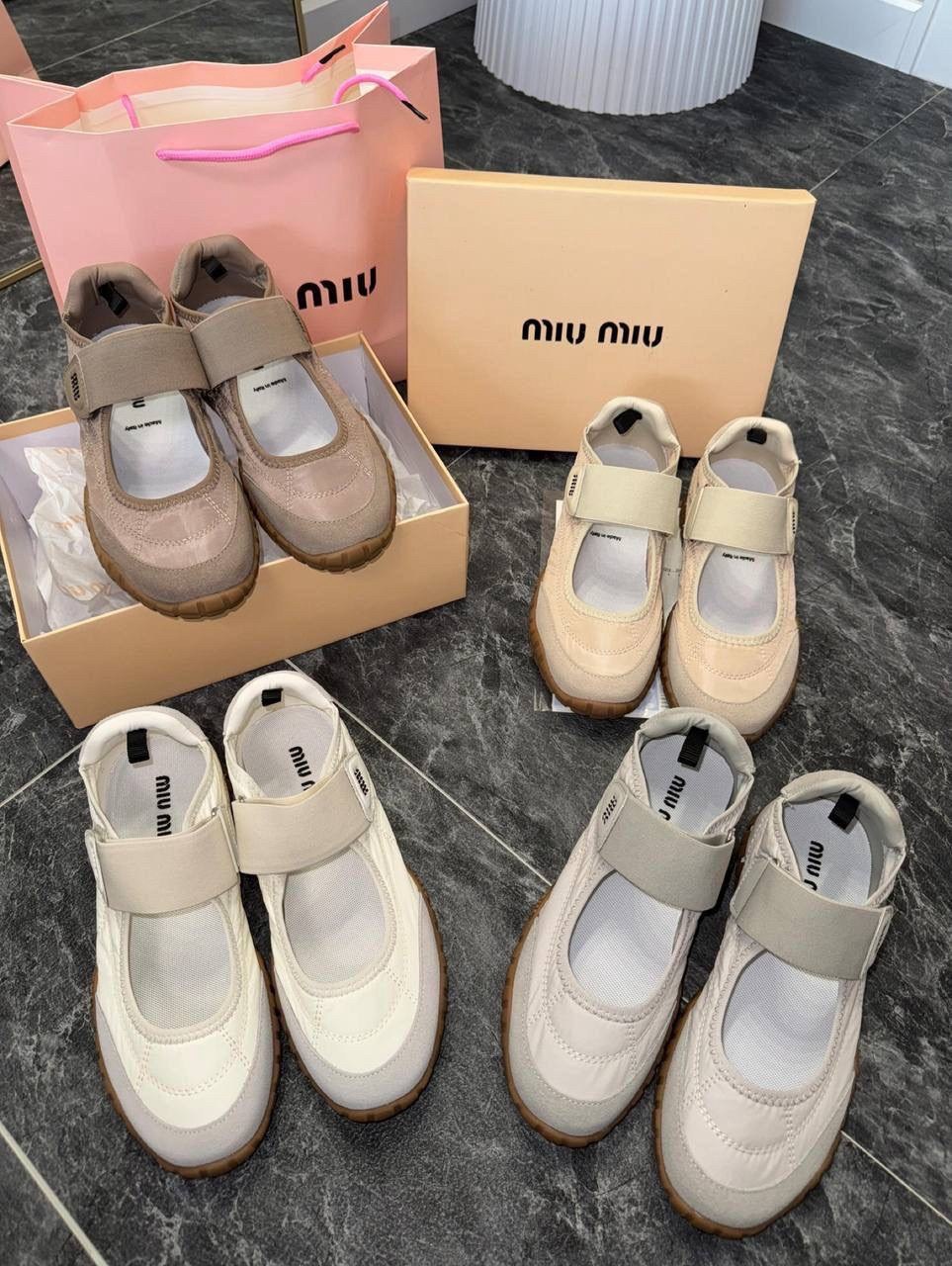 балетки miu miu,, miu miu,женские кроссовки miu miu,кожаные балетки miu miu