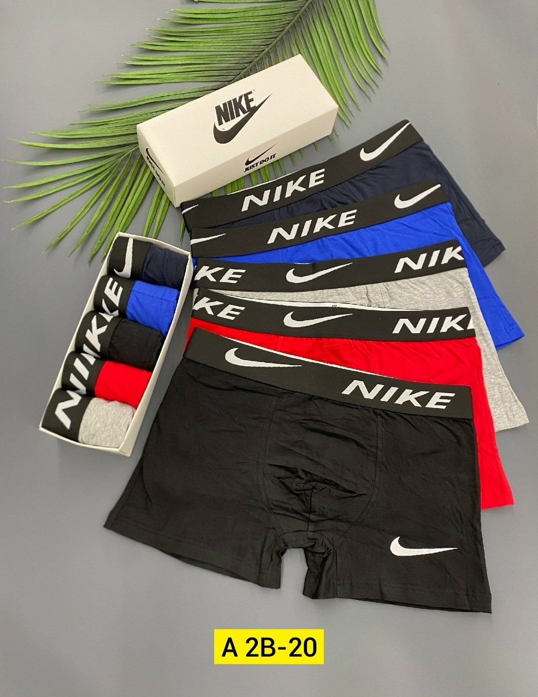 комплект трусов nike,комплект трусов мужские боксеры,комплект трусов мужских,мужские трусы фирменные в коробках,набор мужских трусов
