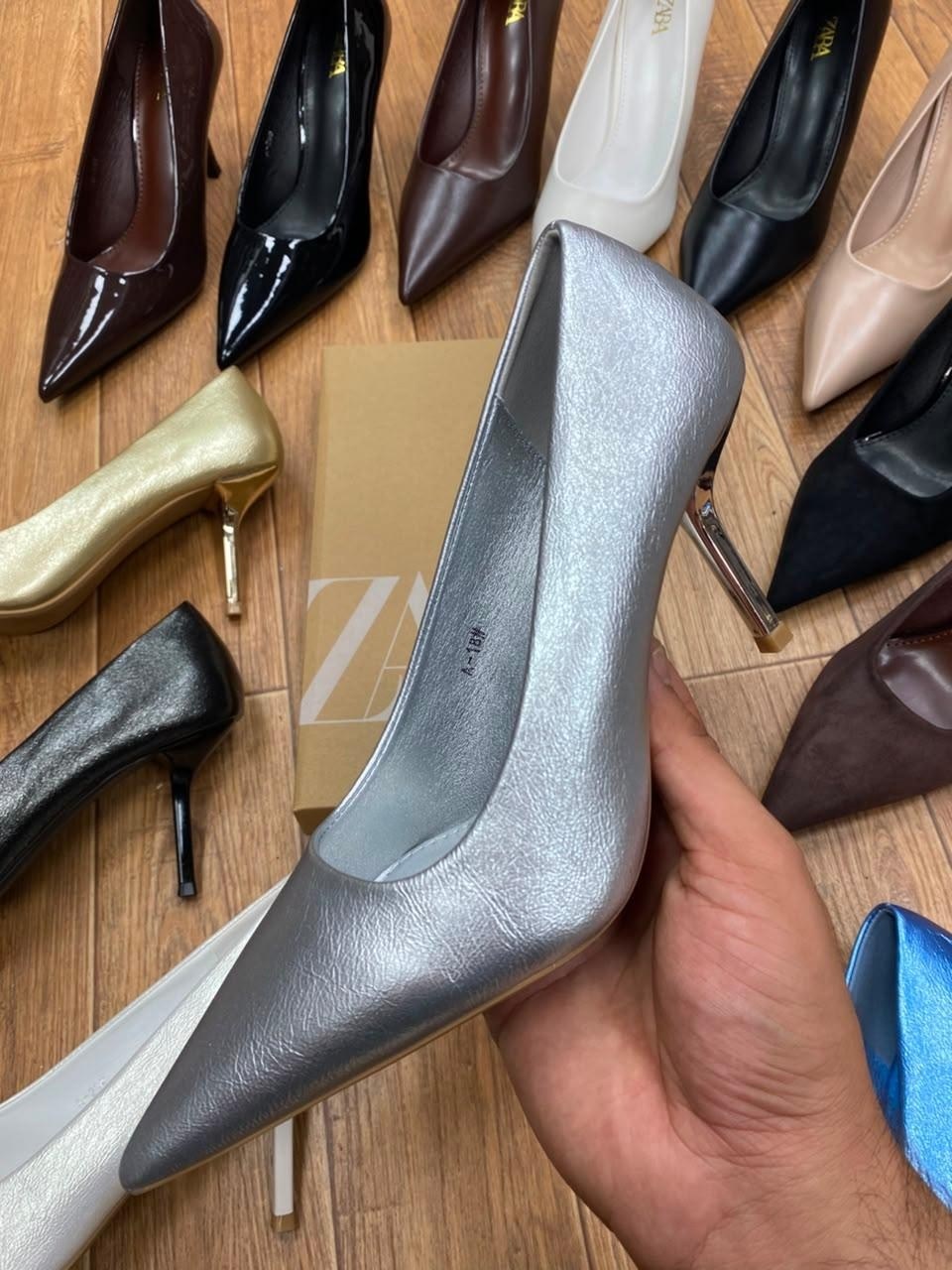 голубые туфли zara,,туфли лодочка,туфли лодочки на каблуках,туфли для женщин
