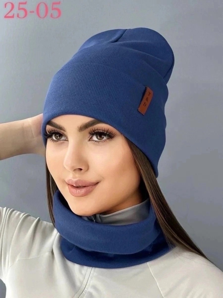 шапка бини,шапка со снудом женская,комплект шапка женская и снуд,демисезонная шапка,комплект шапка женская и снуд на весну