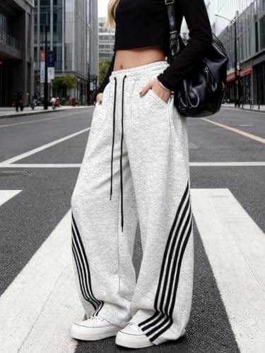 брюки карго с лампасами широкие y2k styfash,штаны оверсайз,спортивные брюки,спортивные штаны,широкие штаны