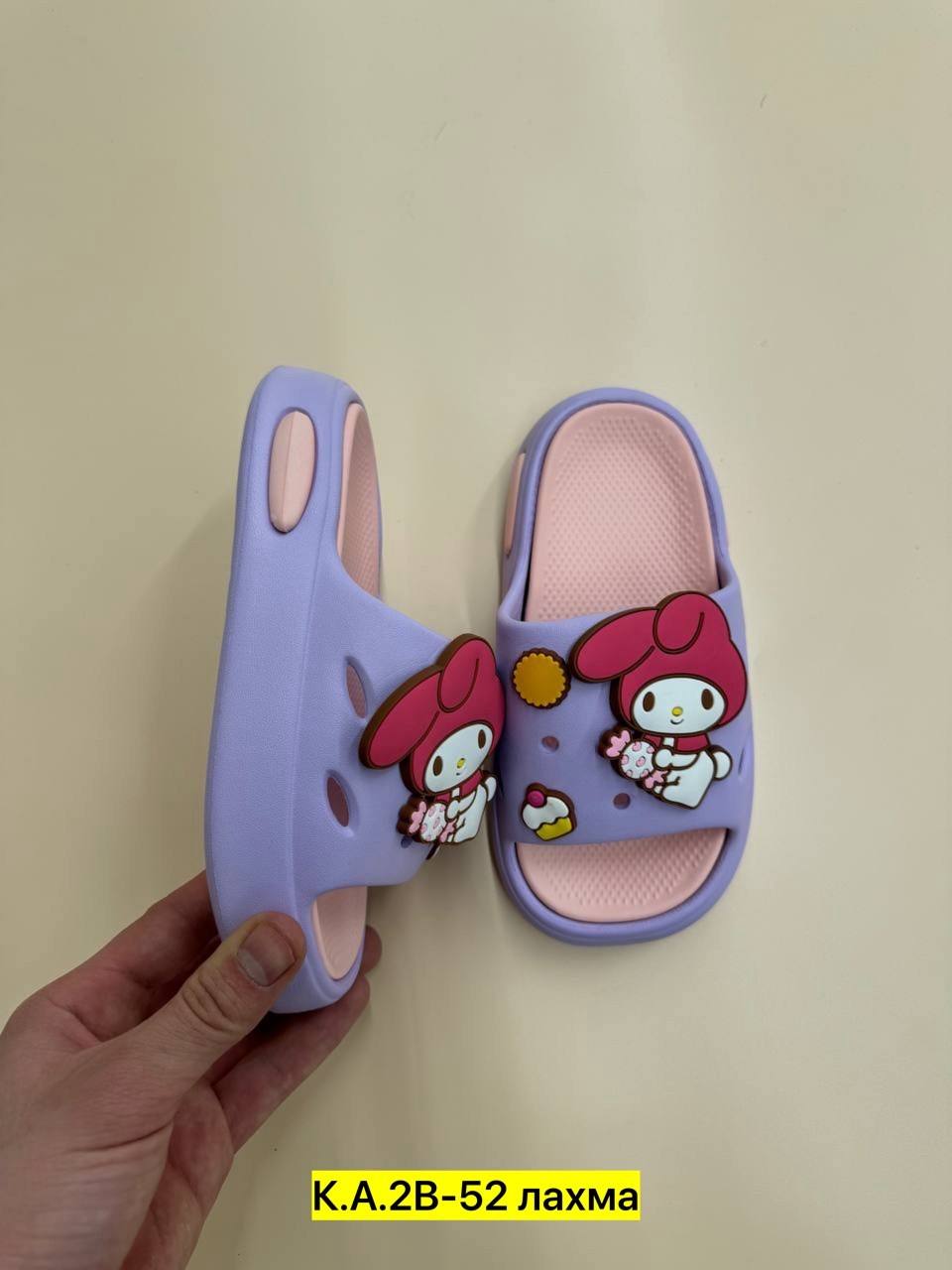 ,тапочки sanrio,тапочки для девочек,летние тапочки,детские шлепки
