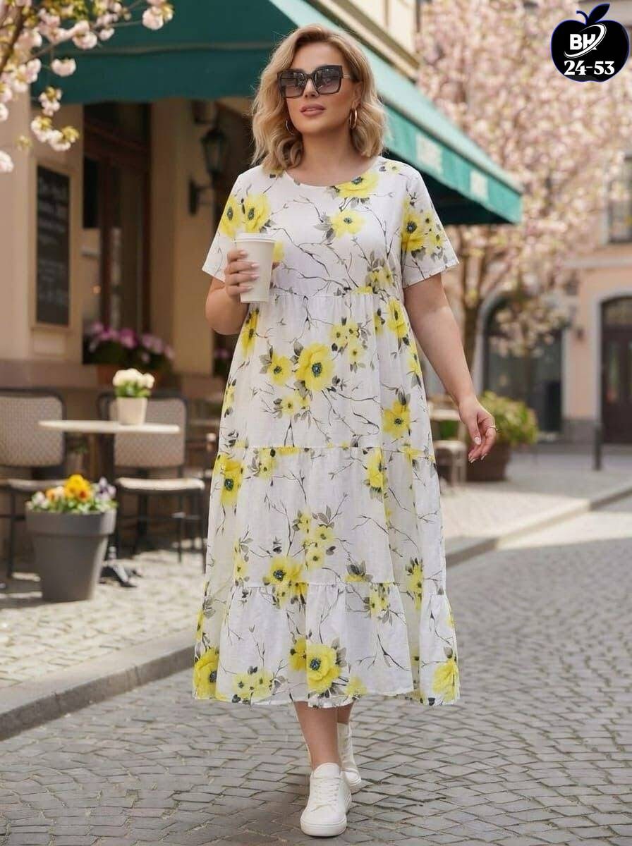 летнее платье больших размеров,платье летнее,платье 👗,платье женская,платье большие размеры