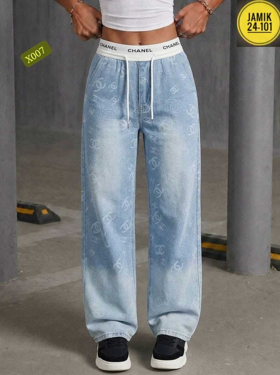 джинсы chanel,модные джинсы,модные брюки,джинсы брюки,джинсовые брюки женские