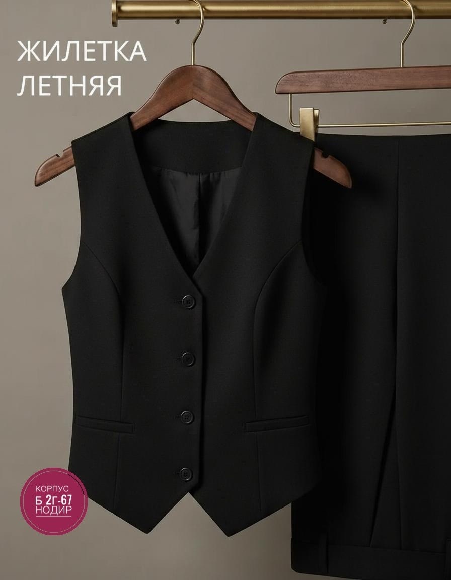 жилет классический,женские жилеты,жилет,жилет в полоску,приталенный жилет