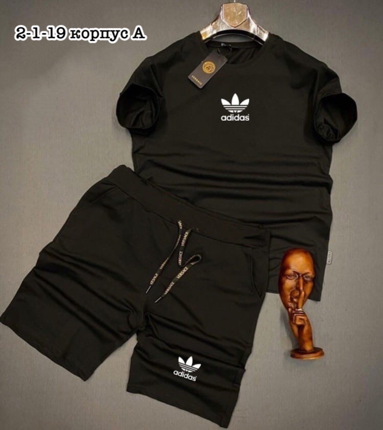 костюм спортивный мужской,комплект футболок adidas,adidas спортивный костюм,костюм летний шорты и футболка,костюм мужской