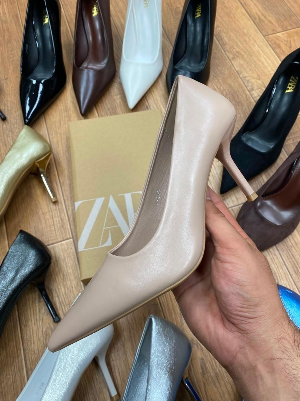 голубые туфли zara,,туфли лодочка,туфли лодочки на каблуках,туфли для женщин