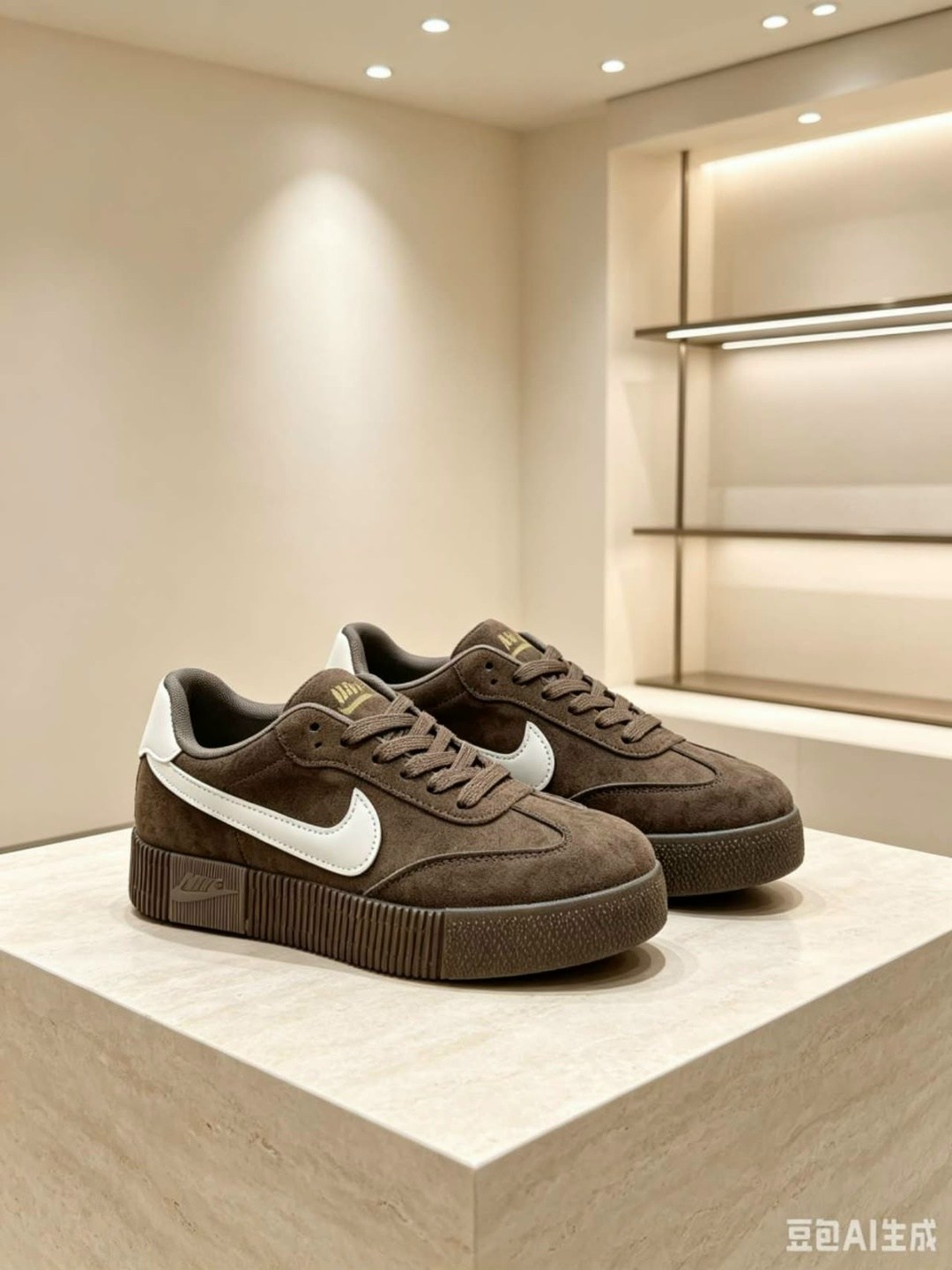 кроссовки,обуви,коричневая ,женские кроссовки,nike air force 1 07