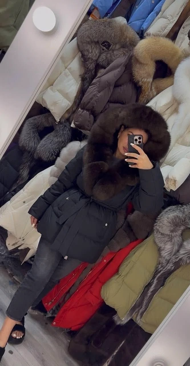 пуховики с мехом,пуховик с натуральным мехом,пуховики,пуховик зимний женский,стильные пуховики с мехом