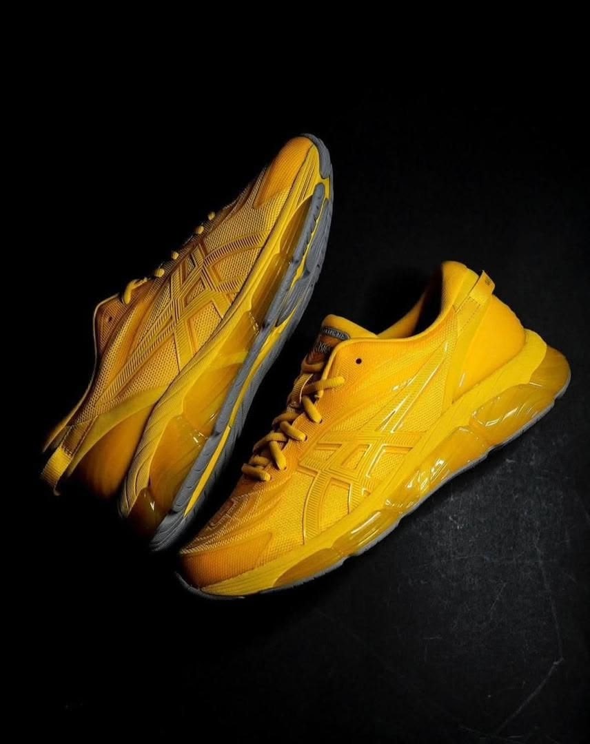 кроссовки,желтые кроссовки,asics gel kayano,asics gel,кроссовки asics