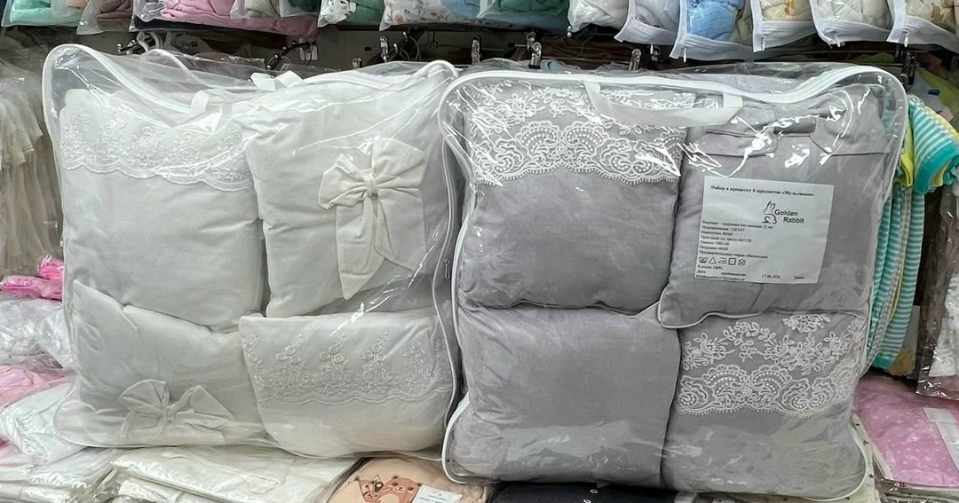 комплект бортиков в детскую кроватку добрый сон,набор в кроватку,детская кроватка,комплект в кроватку,бортик в кроватку