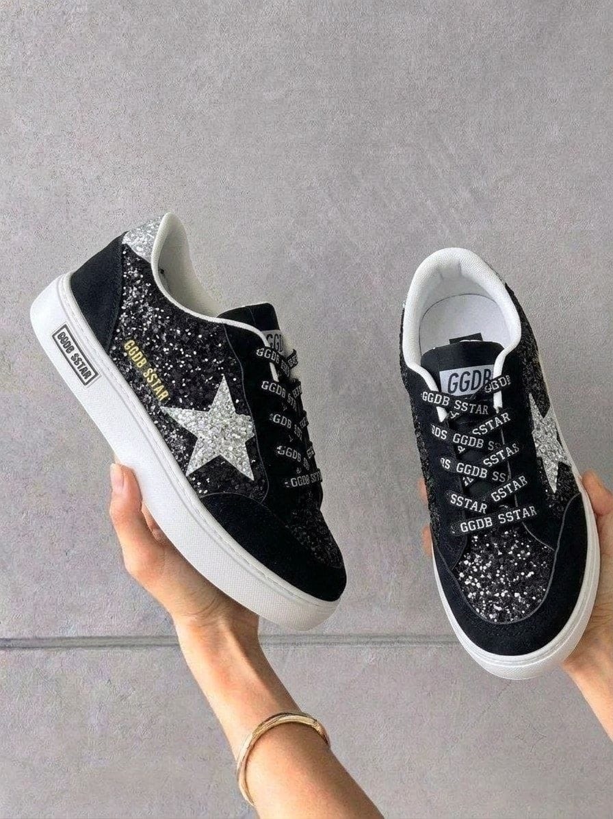 ,кроссовки со стразами,golden goose кеды блестящие,женские кроссовки,обуви