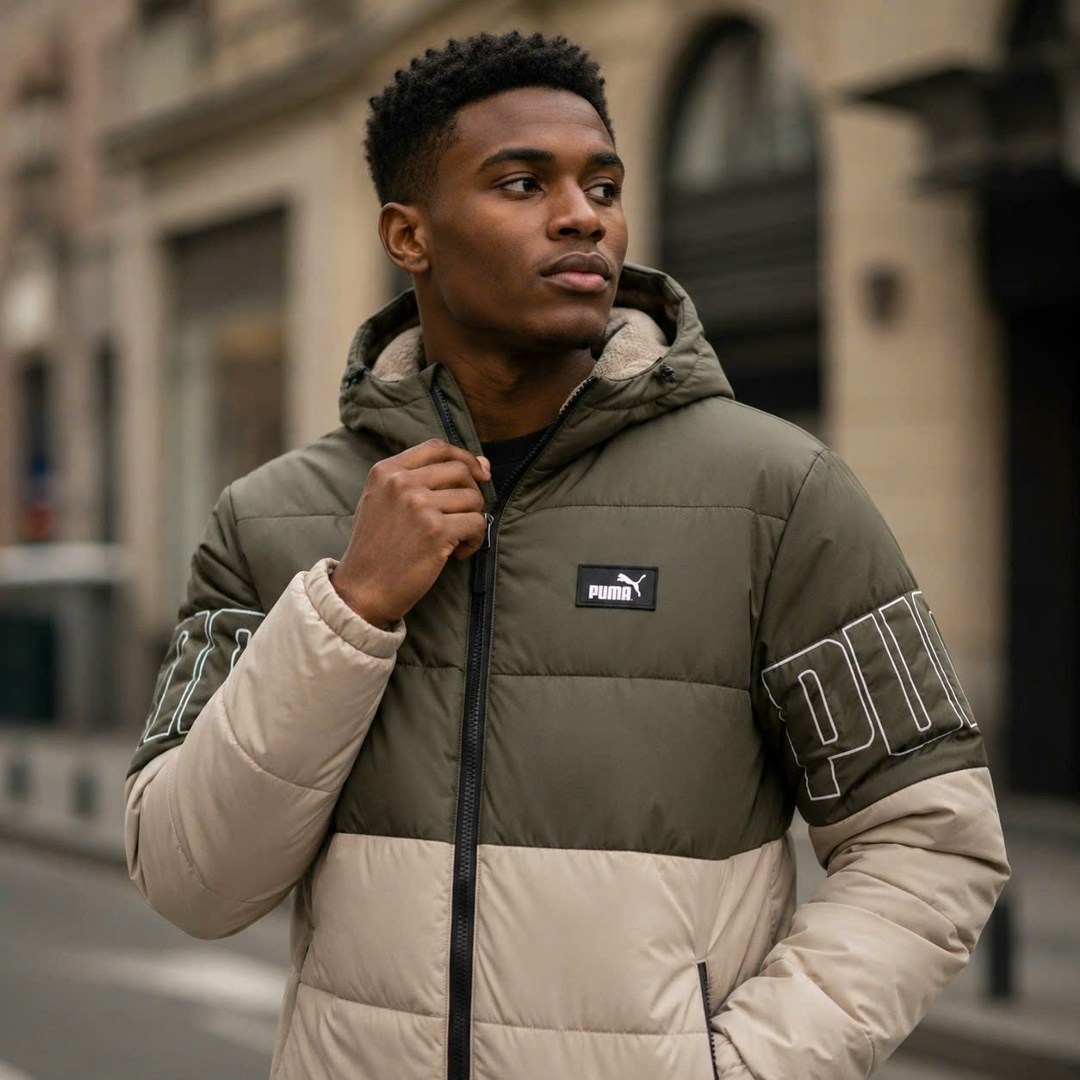 мужская зимняя куртка puma,пуховик puma ess+ down jacket,мужская куртка puma,куртка,пуховик куртка мужская