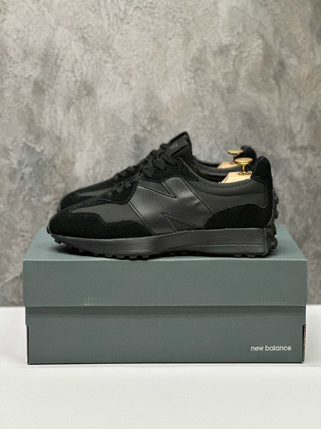 кроссовки мужские new balance,кроссовки new balance,кроссовки new balance 327,new balance 327 черные,new balance 327 triple black