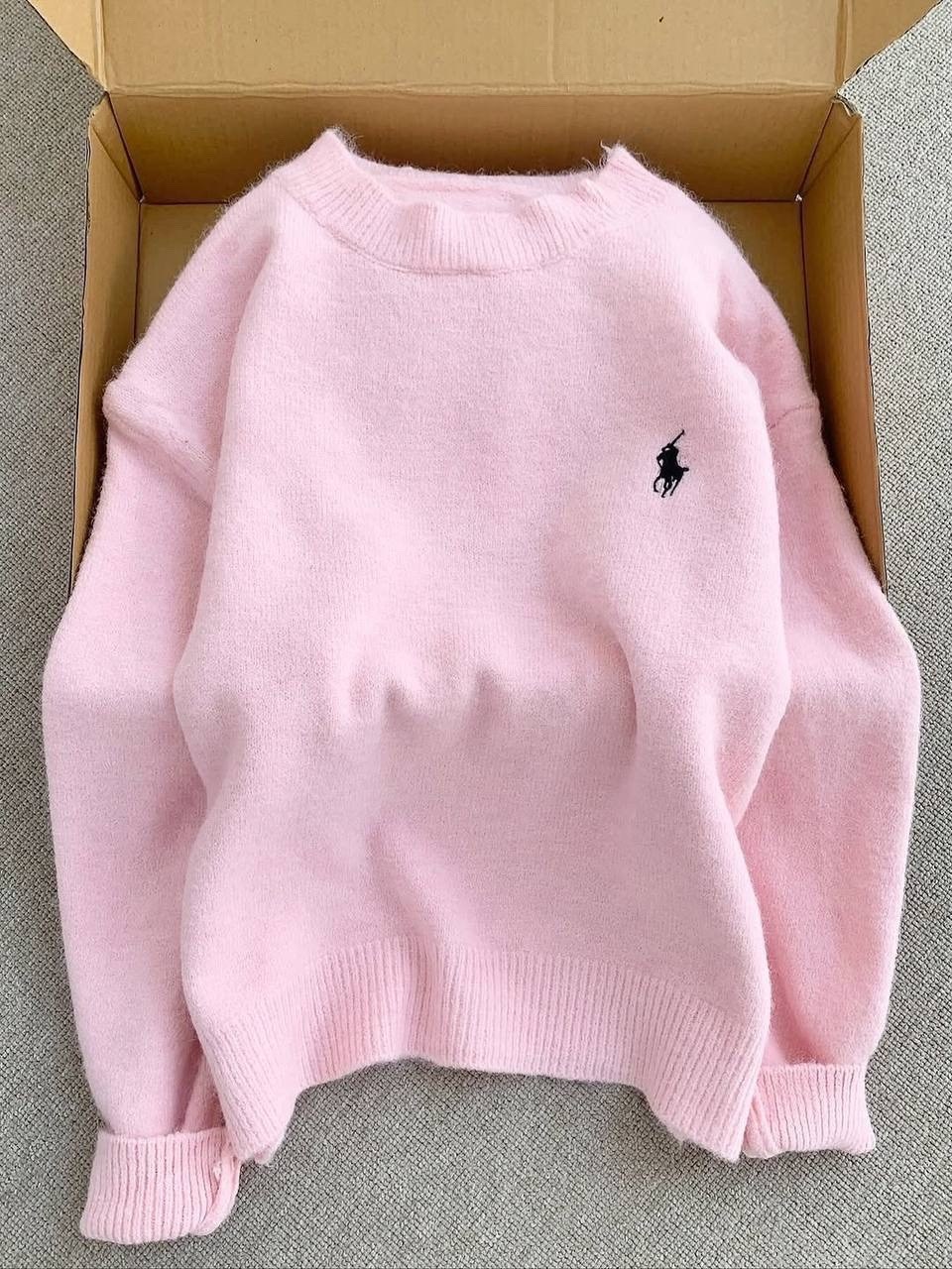 розовый свитер ральф лорен,женский свитер,трикотажный женский свитер,ralph lauren sweater,ральф лаурен розовый свитшот