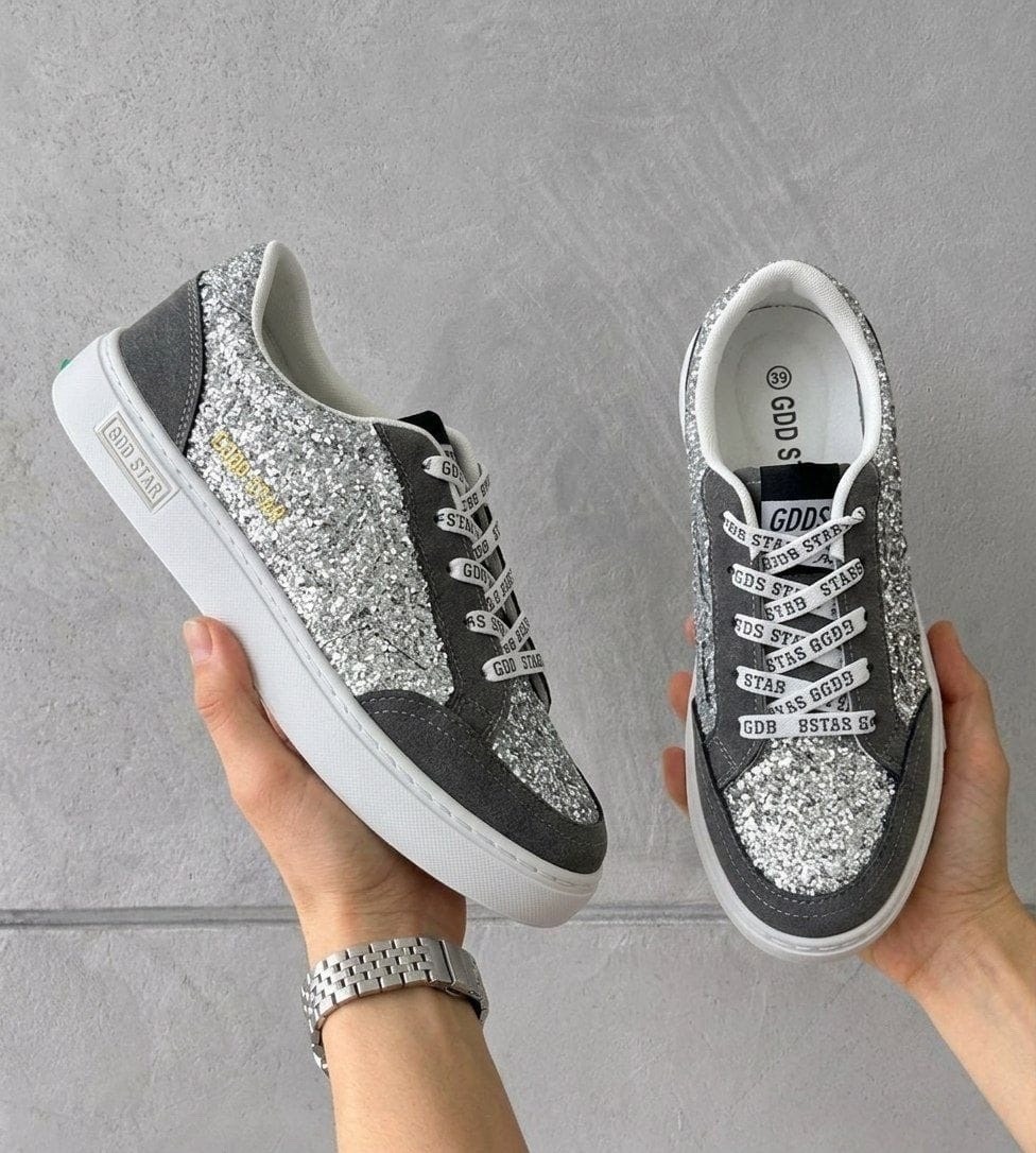 ,кроссовки со стразами,golden goose кеды блестящие,женские кроссовки,обуви