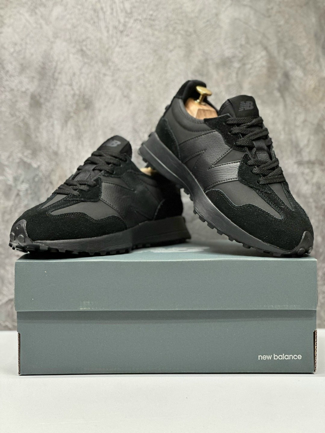кроссовки мужские new balance,кроссовки new balance,кроссовки new balance 327,new balance 327 черные,new balance 327 triple black