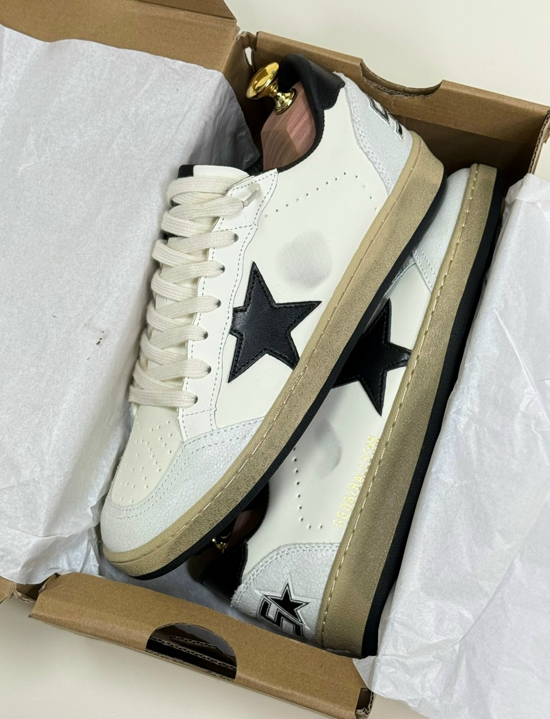 кроссовки golden goose,кроссовки golden goose ball star,кеды golden goose,,кожаные низкие кеды ball star 10283 golden goose черный