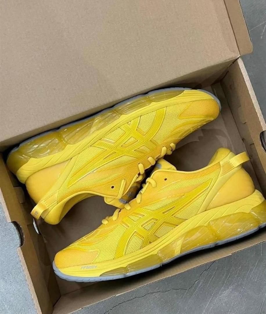 кроссовки,желтые кроссовки,asics gel kayano,asics gel,кроссовки asics