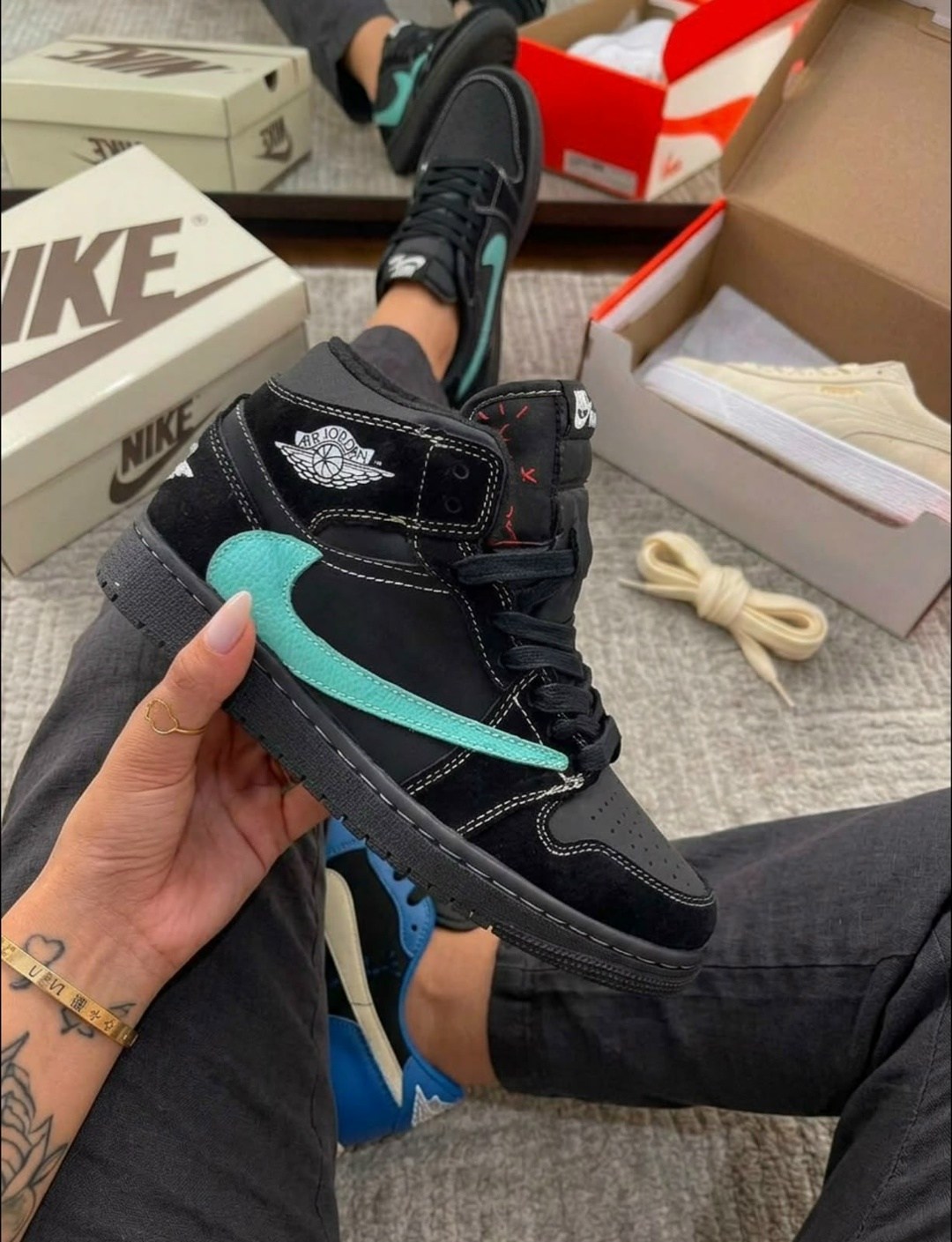 кроссовки,кроссовки женские nike air jordan 1,мужской кроссовки,nike air jordan 1 mid,nike air jordan 1