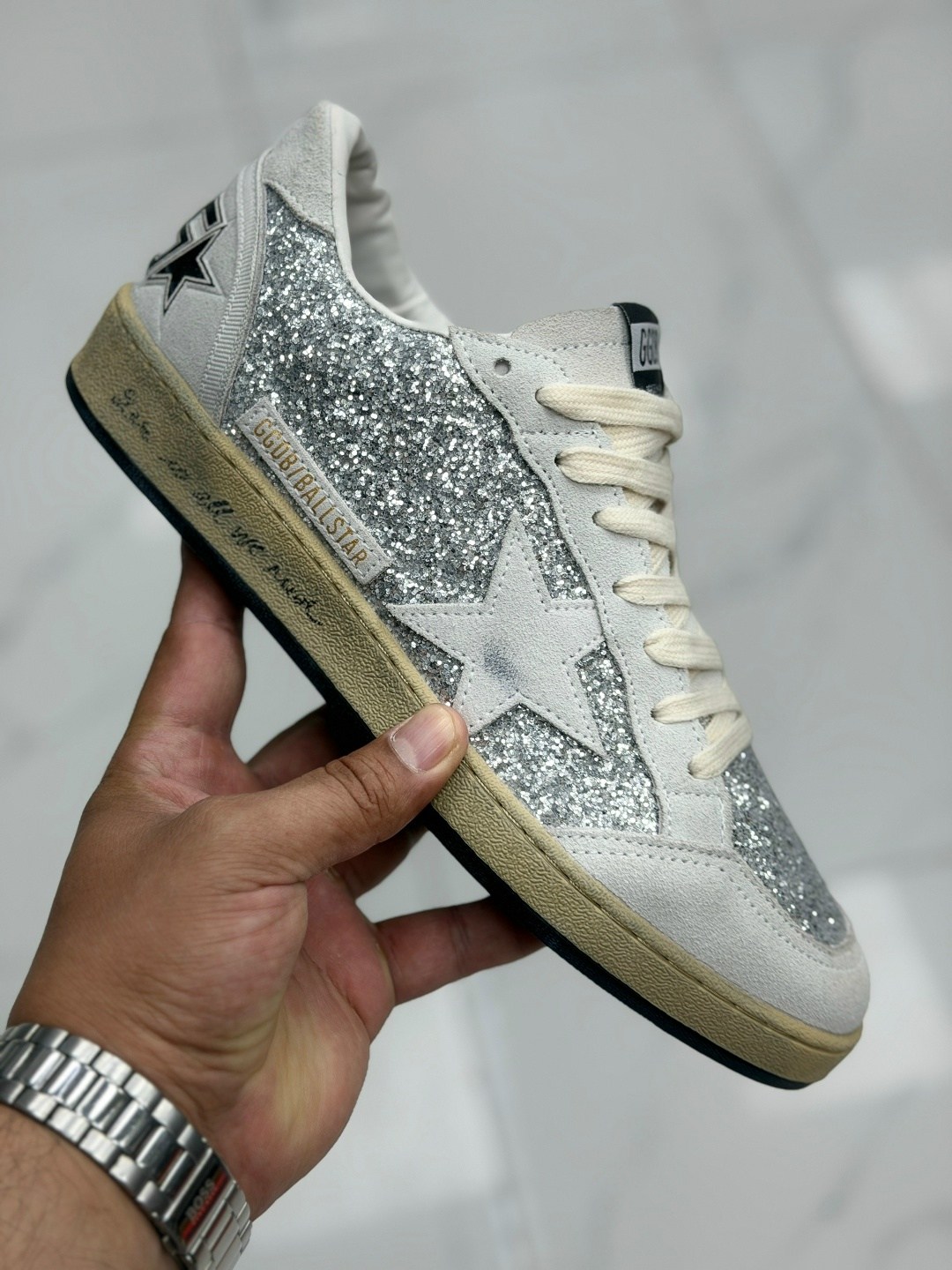 кроссовки golden goose,кеды golden goose,кроссовки golden goose wmns superstar dark blue glitter,кроссовки golden goose ball star,замшевые кроссовки ball star golden goose черный