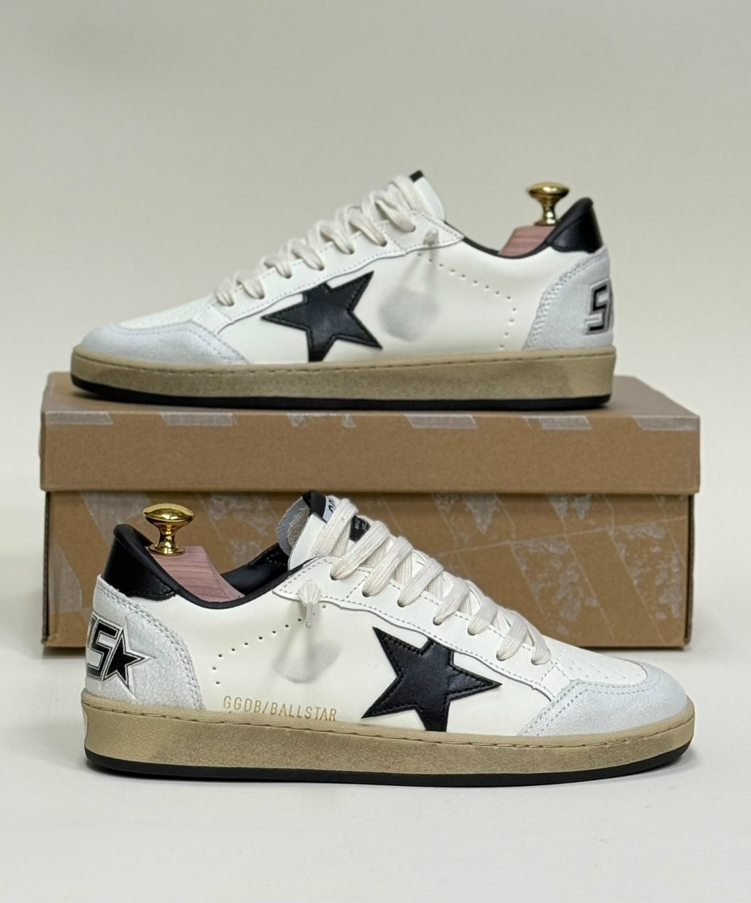 кроссовки golden goose,кроссовки golden goose ball star,кеды golden goose,,кожаные низкие кеды ball star 10283 golden goose черный