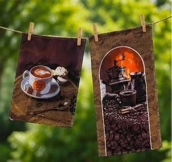 полотенце вафельное кофе,кухонные полотенца,принадлежности для кухни,полотенца вафельные кухонные,полотенца вафельные