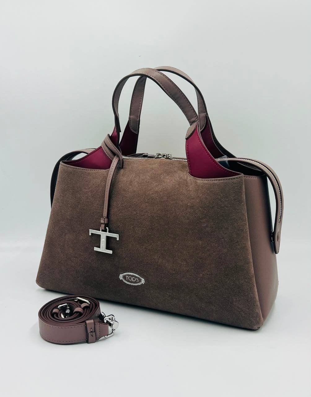 сумка tod's натуральная замша,замшевая сумка,сумка женская натуральная замша,сумка,сумка женская