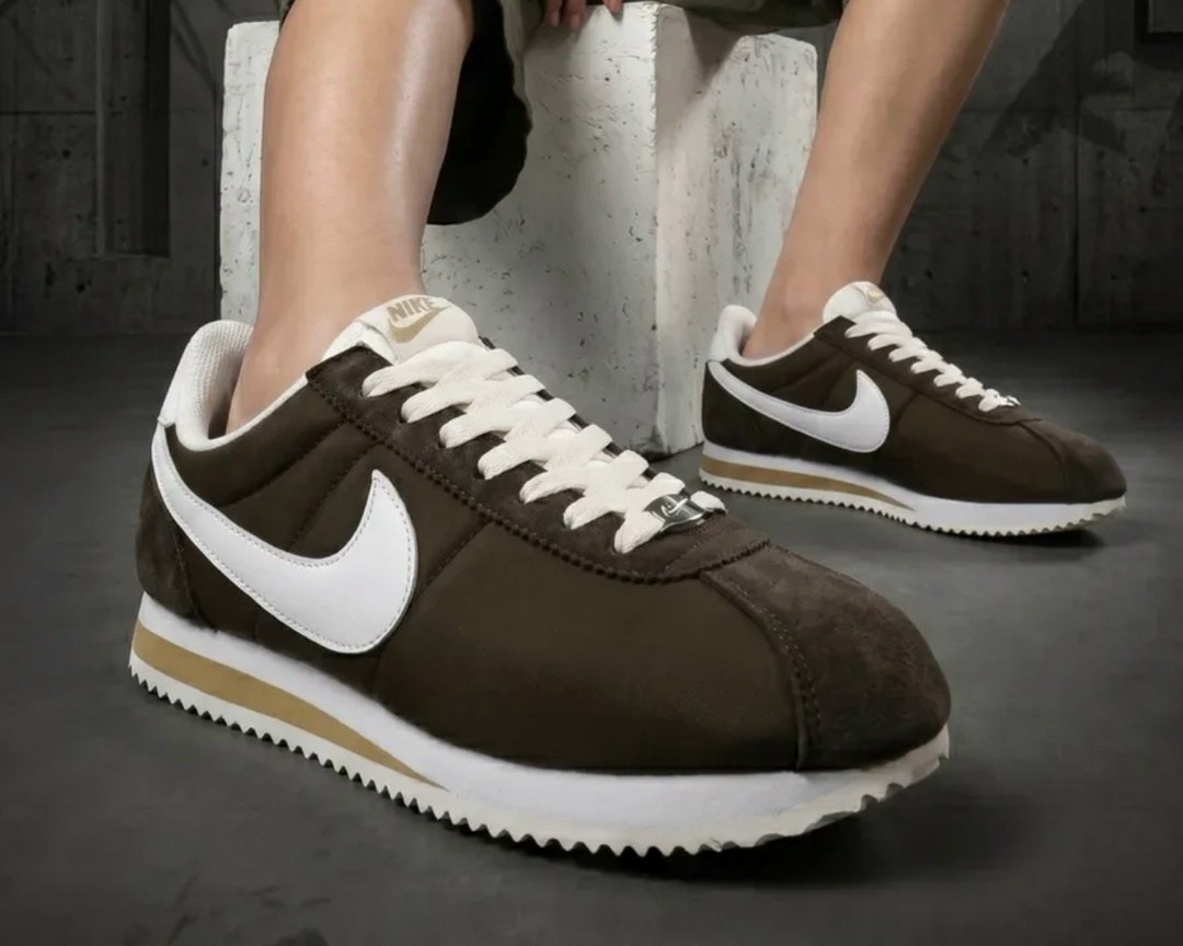 кроссовки nike cortez коричневые,кроссовки nike cortez,женские повседневные кроссовки nike classic cortez,classic nike cortez,кроссовки nike classic cortez