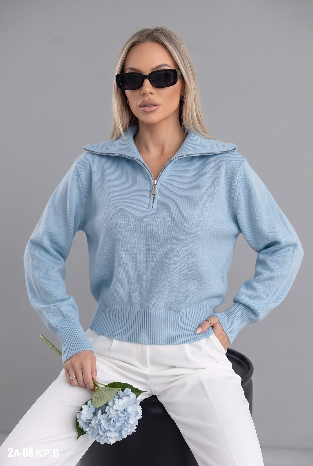джемпер,свитер женский,свитер с горлом на молнии оверсайз kk fashion,свитер оверсайз,свитер с замком