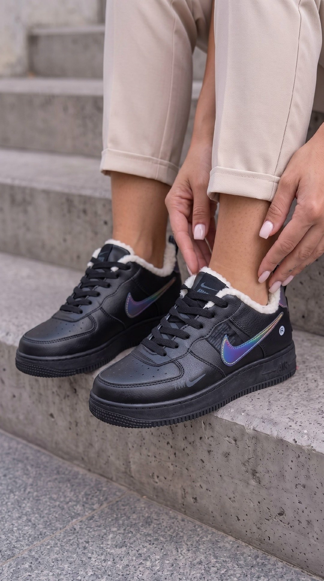 кросcовки nike air force 1,зимние кроссовки nike air force 1 low,кроссовки,кроссовки зимние nike air force 1,кроссовки nike air force