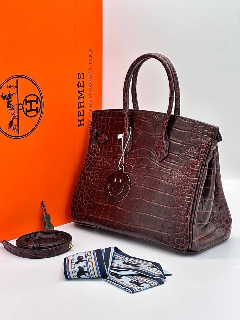 сумка hermes birkin,сумка hermes,сумка женская hermes,сумка hermes birkin крокодиловая бордовый,сумка биркин