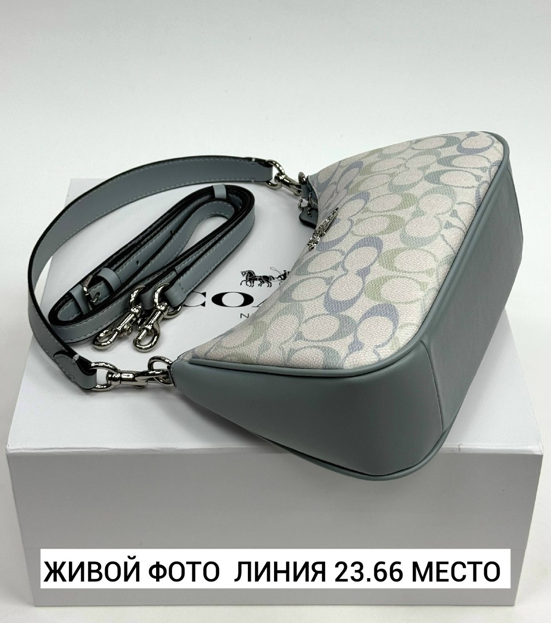 сумка coach,женская сумка coach,сумка coach голубая,coach сумка на плечо,сумка через плечо coach