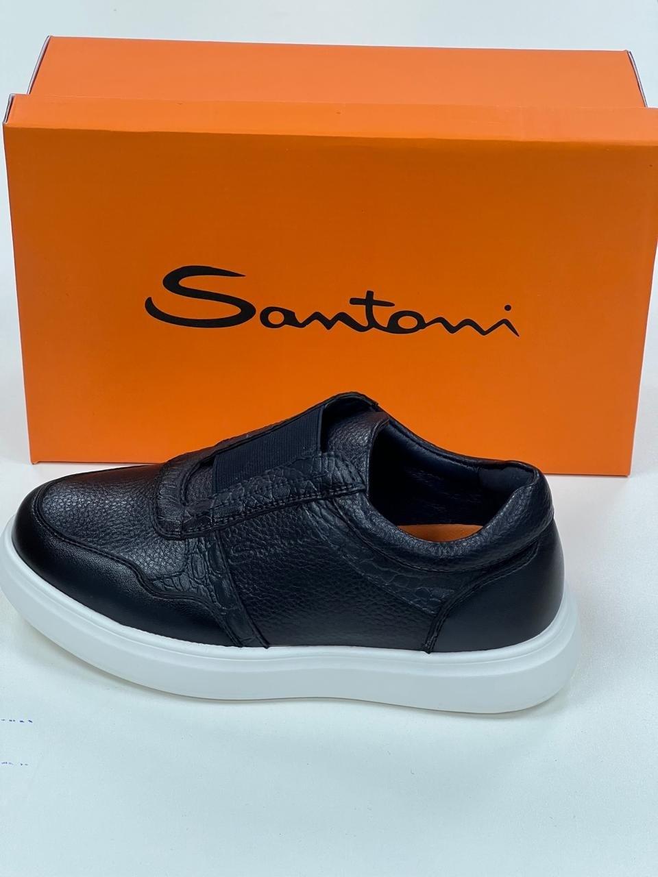,santoni кеды мужские,кожаные кеды santoni,кроссовки santoni, мужские