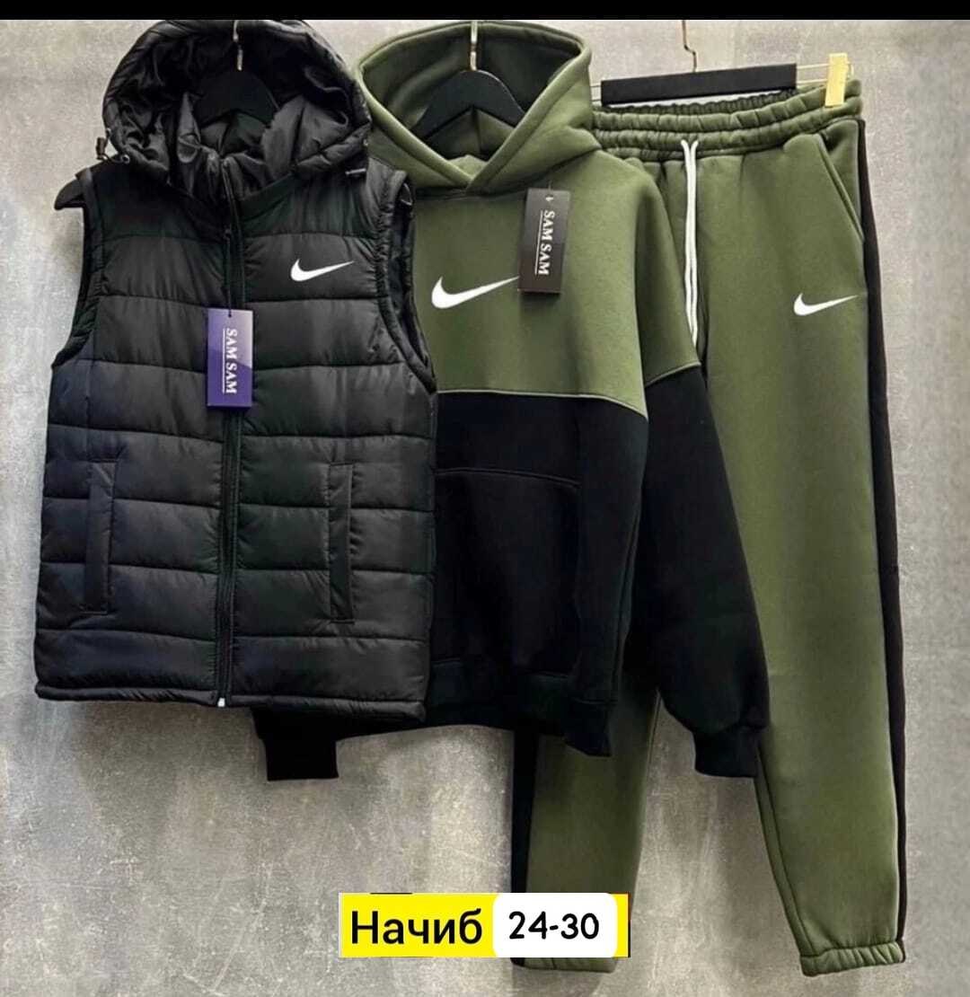 костюм спортивный мужской,спортивный костюм мужской nike комплект тройка,спортивный костюм с жилеткой,теплый спортивный костюм тройка,спортивный костюм