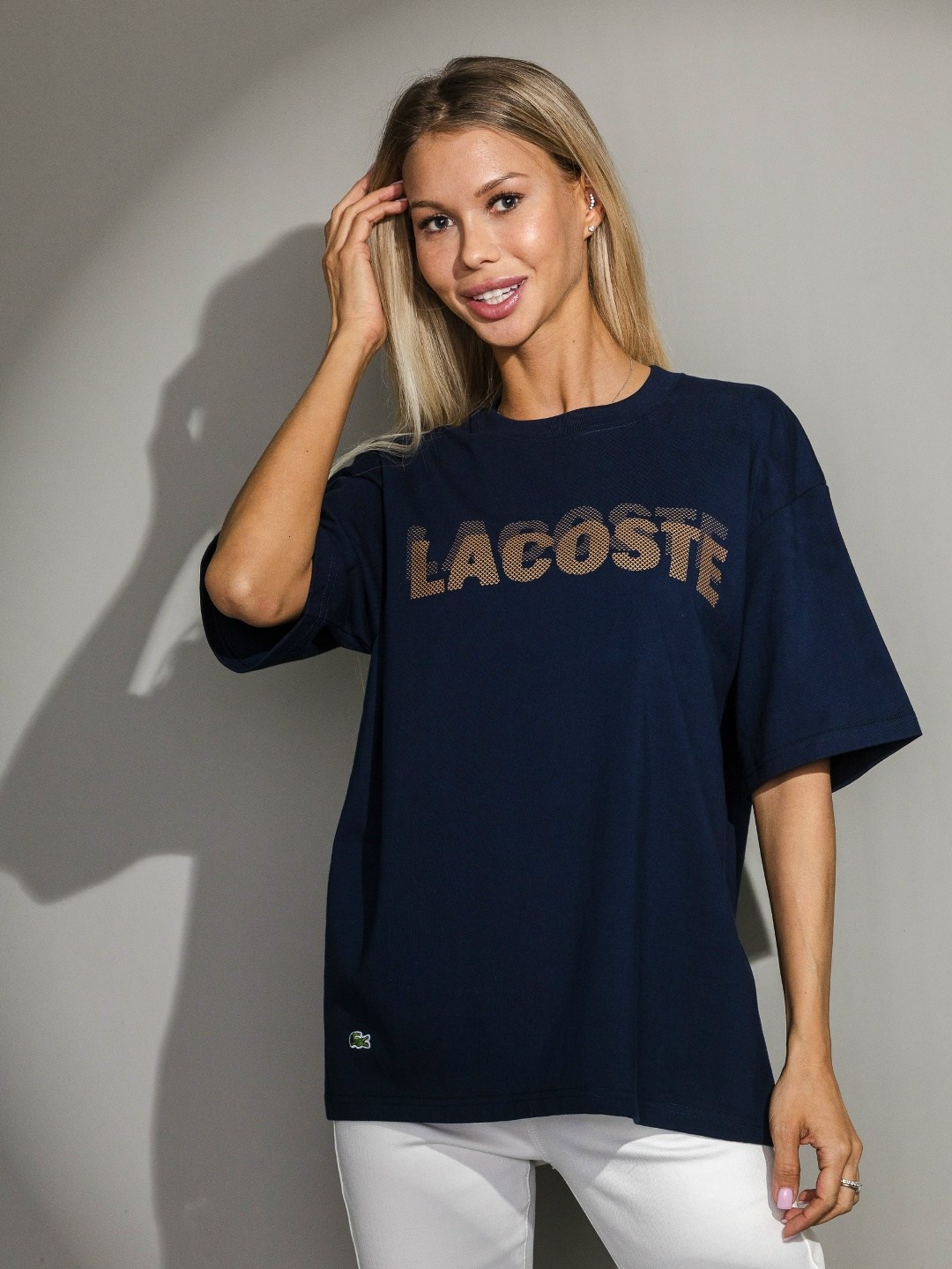 футболки lacoste,футболки женская,футболка лакосте,синие футболки,футболки женская оверсайз