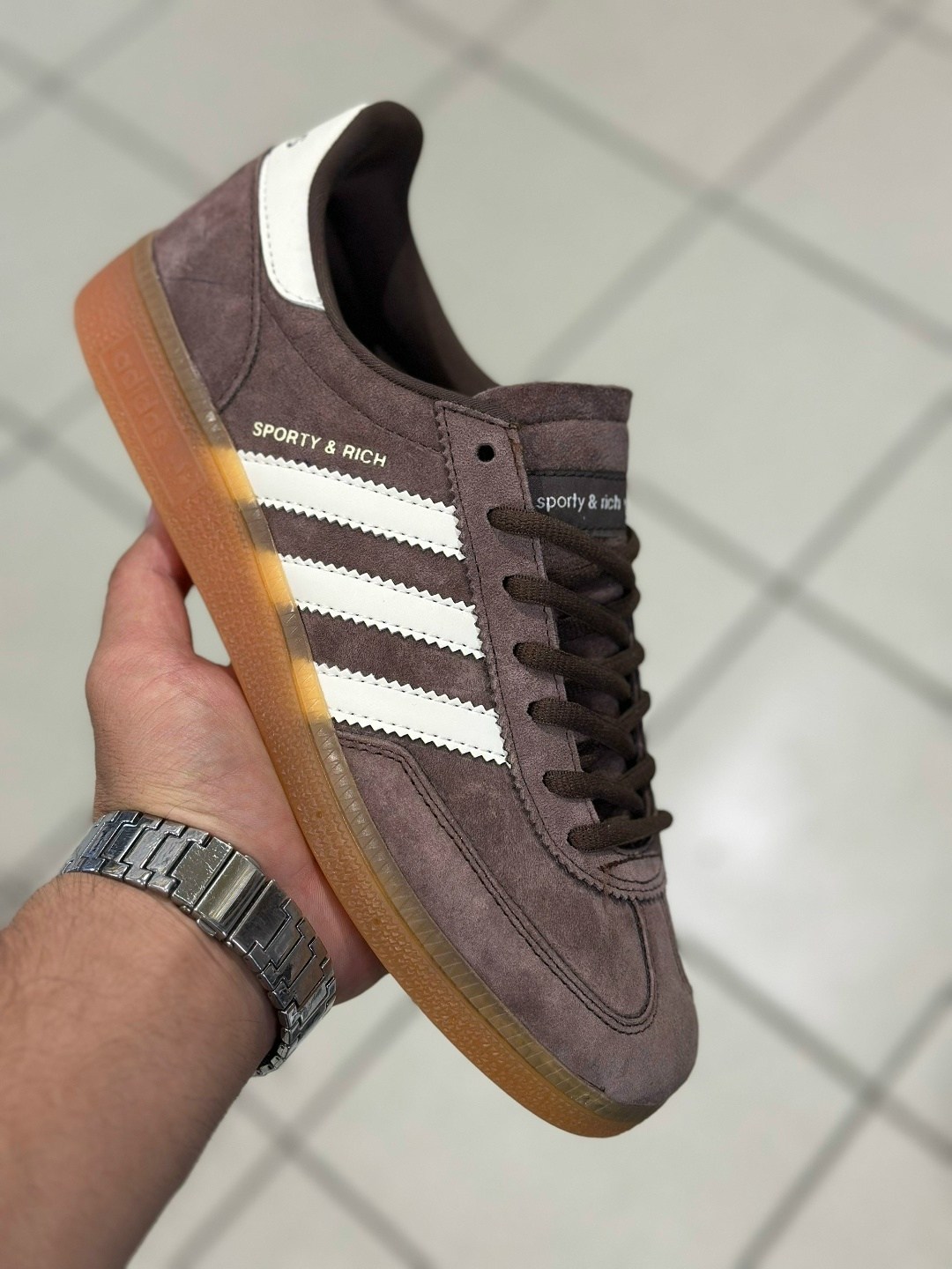 кроссовки adidas handball spezial sporty & rich на шнурках,кроссовки adidas spezial,кроссовки adidas handball spezial,adidas sporty & rich,кроссовки adidas