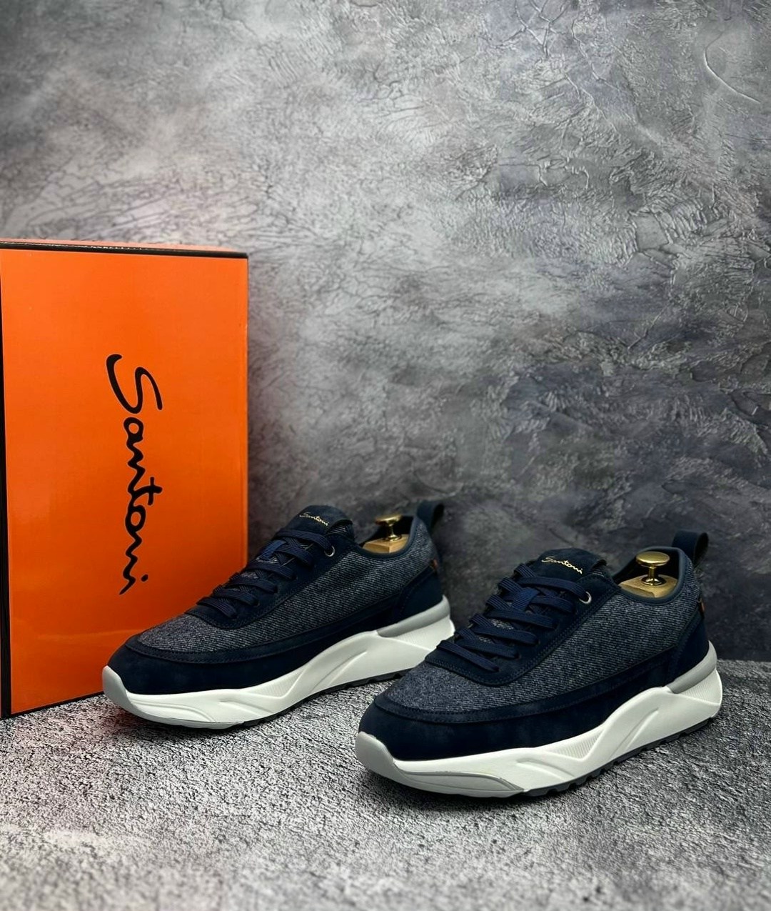 кроссовки santoni,,мужские кроссовки,loro piana кроссовки,кроссовки брендовые