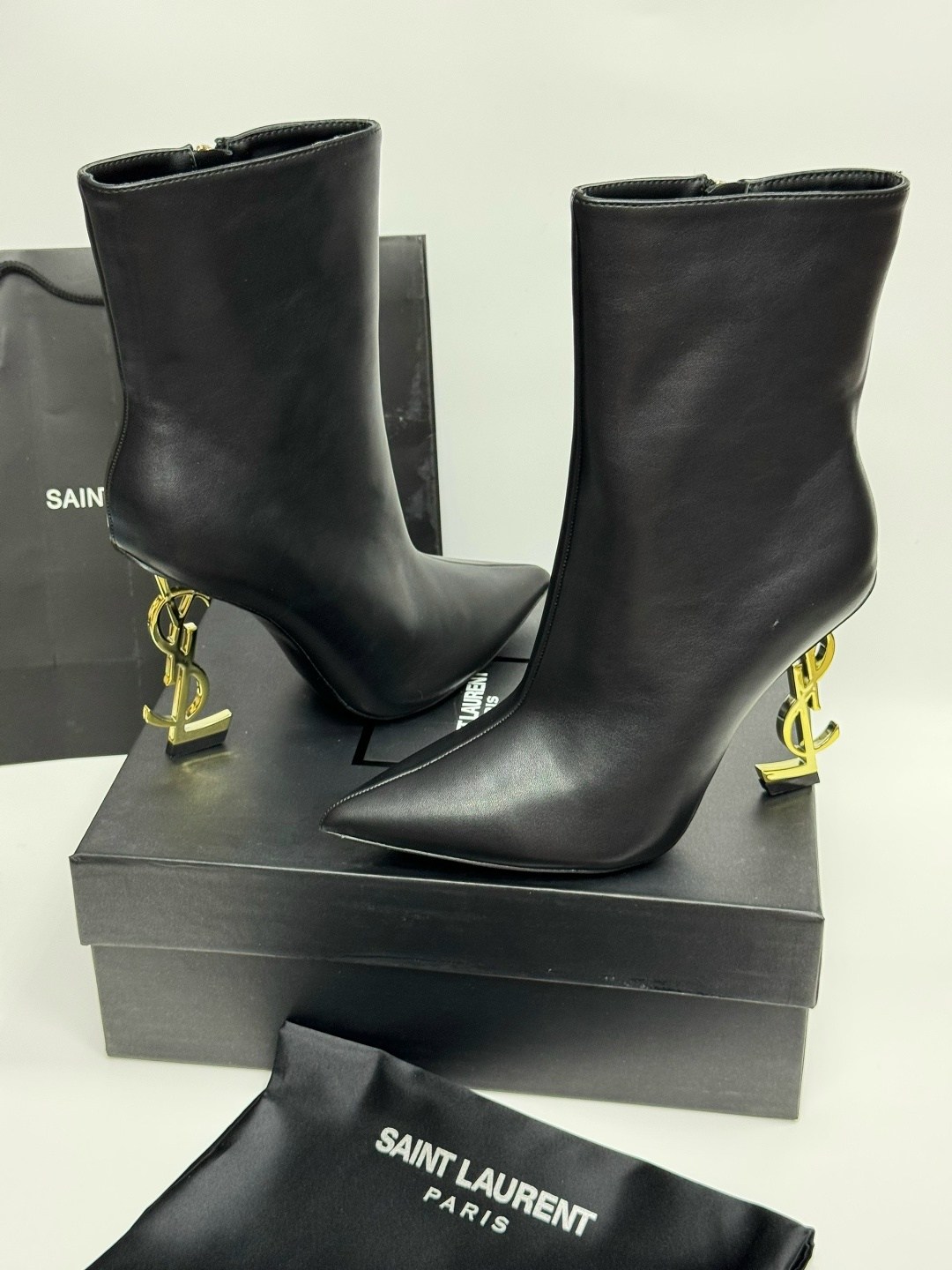 ботильоны saint laurent,ботильоны сен лоран,,сапоги каблуки,женская