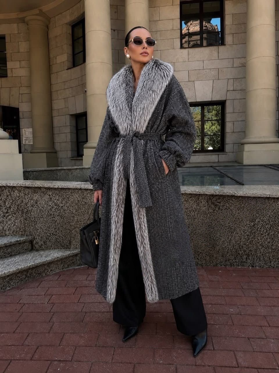 шуба из шерсти длинная теплая silverfox,шуба пальто,зимнее длинное пальто,длинное пальто,женское пальто
