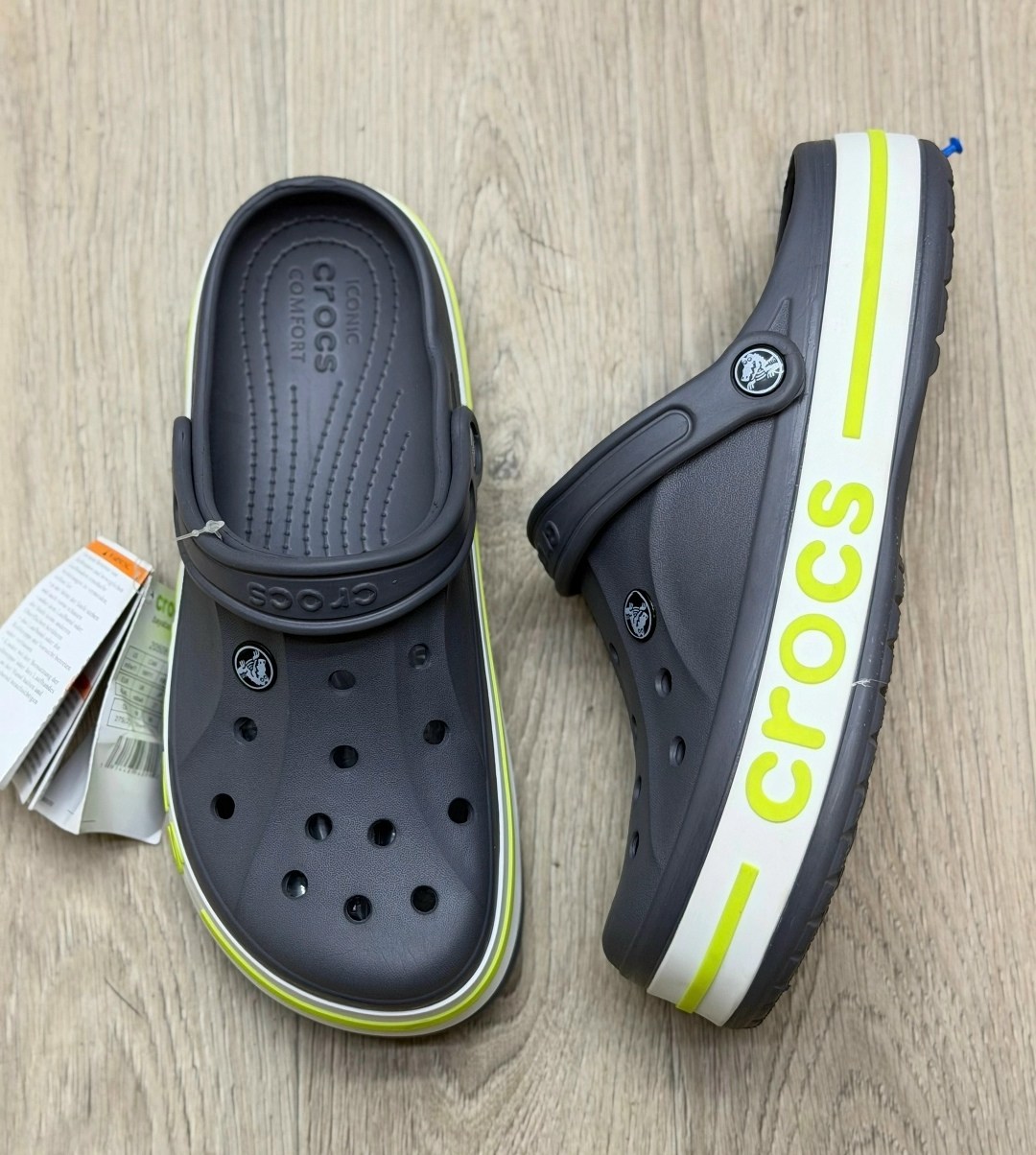 сабо crocs,сабо пантолеты bayaband кроксы резиновые летние,кроксы мужские,серые сабо crocs bayaband clog,сандалии крокс детские