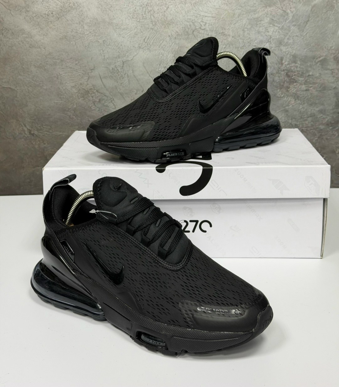 nike air max triple black 270,кроссовки nike air max 270,кроссовки nike air max 270 мужские,кроссовки,кроссовки найк черные